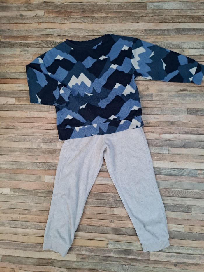 Lot de 2 pyjamas chauds garçon 3 ans - photo numéro 2
