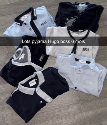 Lots pyjama 6 mois boss