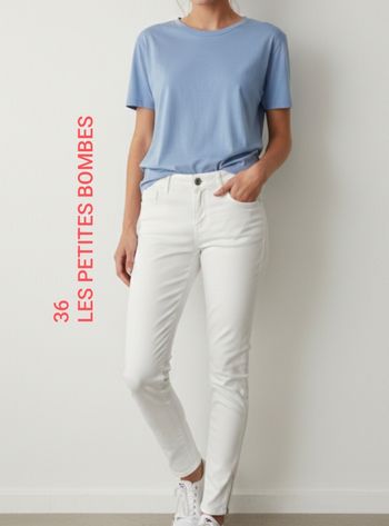 Jeans coton stretch femme 36