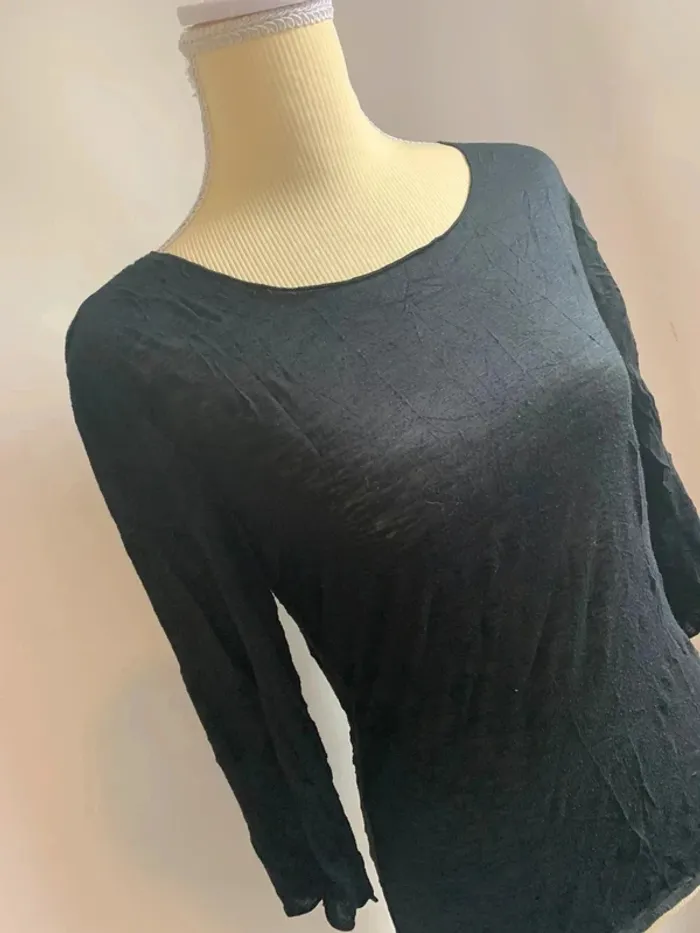 Top noir  – Armand Thiery – Taille S/M - photo numéro 2