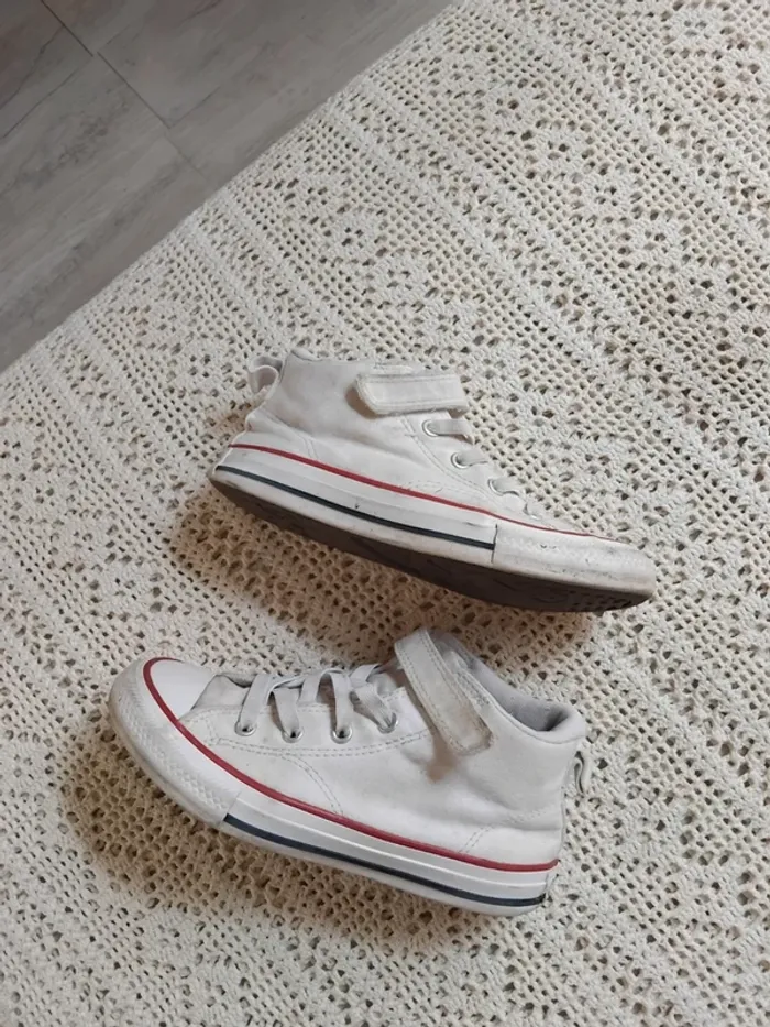Converse blanche montante - photo numéro 6