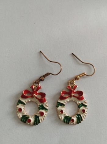 Boucles d'oreilles Noël
