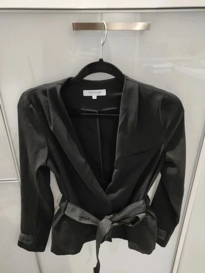 Veste blazer noir Morgan - photo numéro 3
