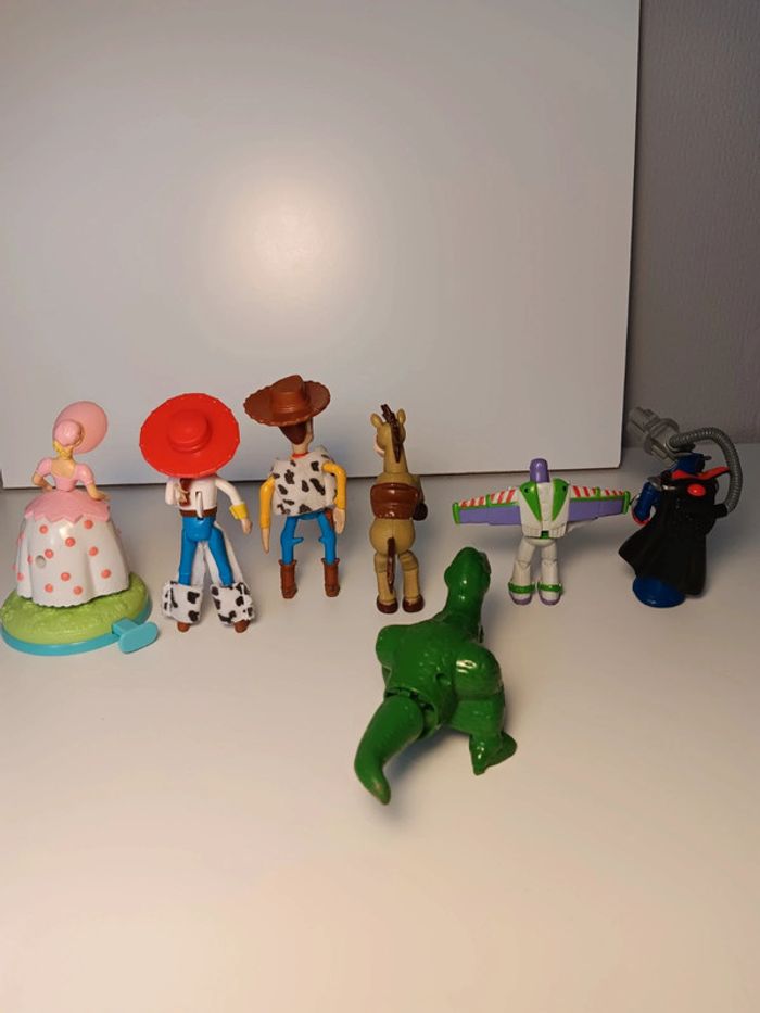Lot figurines vintage Disney pixar toy story taille 14cm pour la plus grande - photo numéro 6