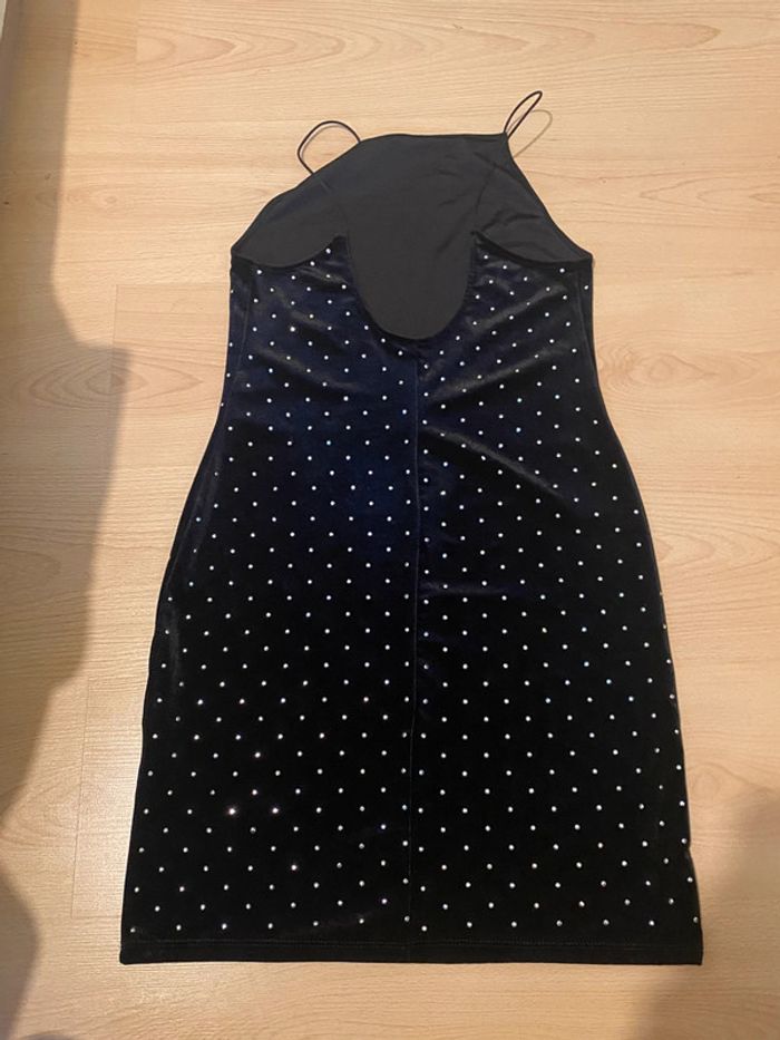 robe noir à stras - photo numéro 4