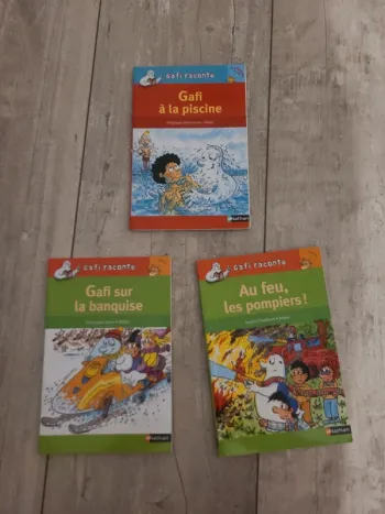 Lot 3 livres Gafi le fantôme
