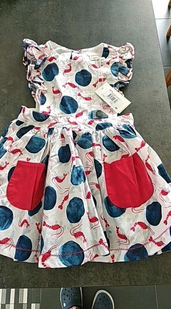 Robe tablier catimini 2 ans