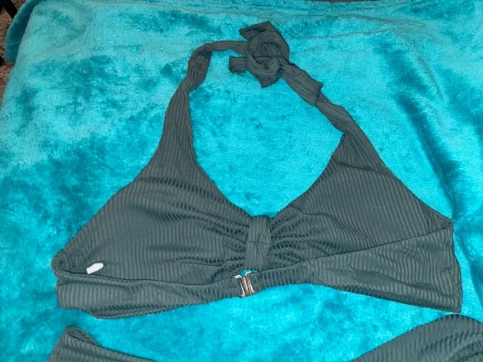 Maillot de bain vert SHEIN L - photo numéro 4