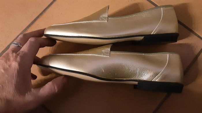 Mocassins dorés - photo numéro 4