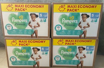 Couches pampers premium protection T5