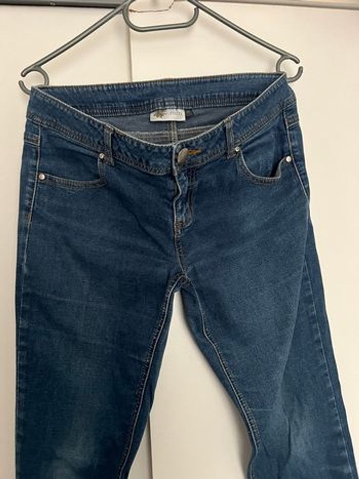 Jean skinny bleu brut Kwoman - photo numéro 6