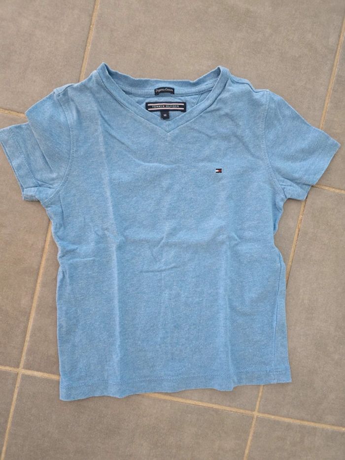 Tee shirt Tommy Hilfiger bleu ciel