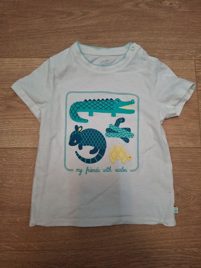 T-shirt bébé Obaïbi - 23 mois / 86 cm 🐢🐊