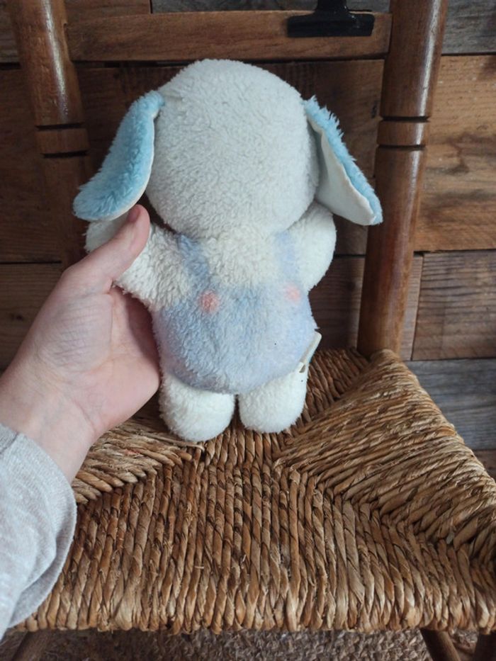 Peluche chien vintage Pastel BE - photo numéro 3