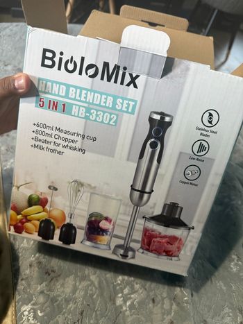 Hand blender set de Biolomix 