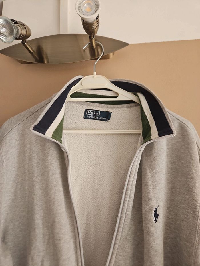Veste zippée ralph lauren L vintage - photo numéro 5