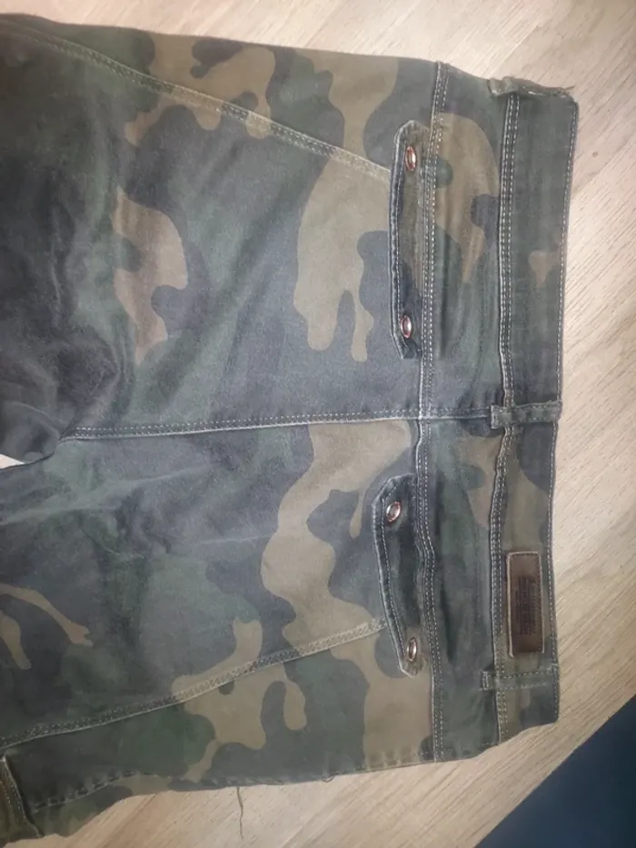 Pantalon militaire slim T.38 - Zara - photo numéro 8