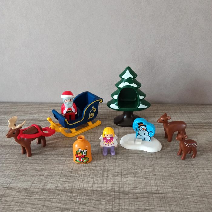 Playmobil 123 traineau père noël