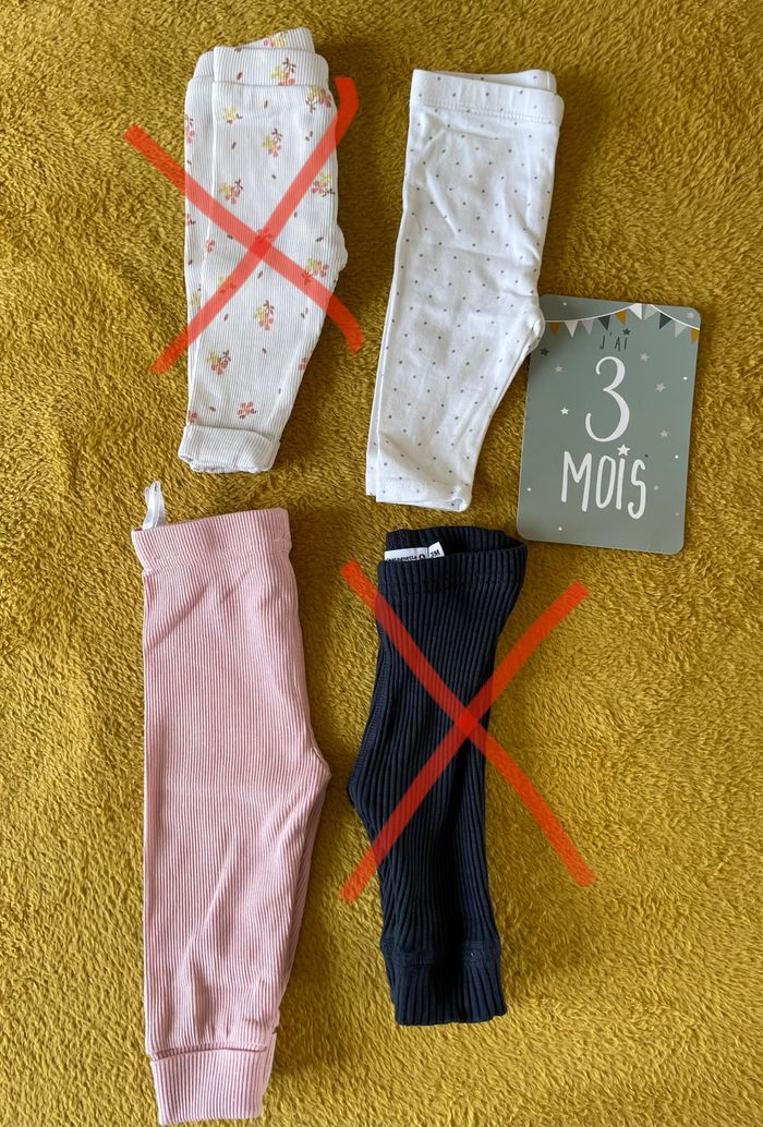 Lot de 13 legging bébé