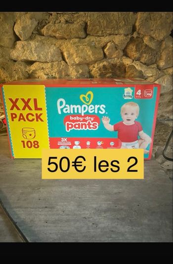 Pants Pampers taille 4 