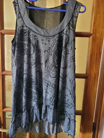 Robe viscose polyester taille s