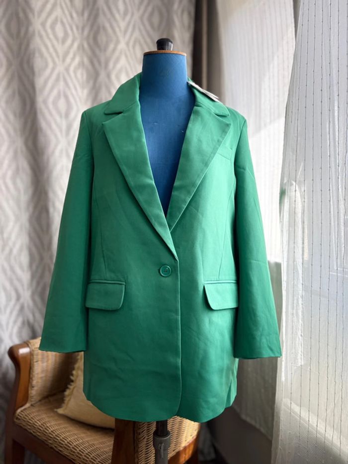 Veste blazer Only - vert - neuf avec étiquette - taille 38/M