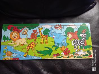 Puzzle en bois animaux, 21 pièces