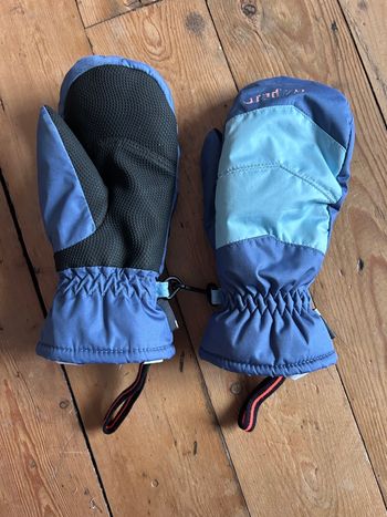Gants de ski Moufles bleu 8 ans Wedze Decathlon