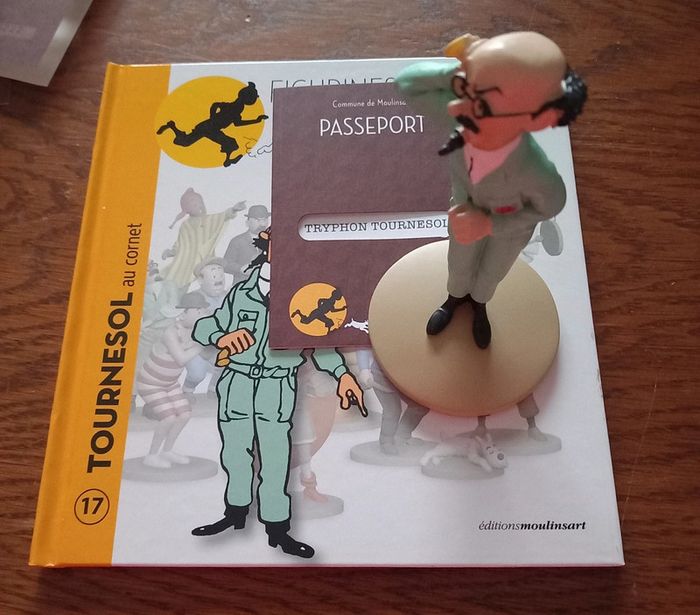 Figurine Tournesol au cornet