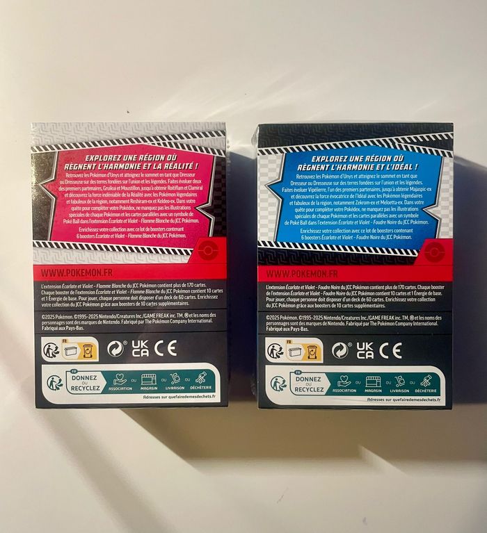 Pokemon - Lot de Bundles EV10.5 Flammes blanches scellés (FR) - photo numéro 2