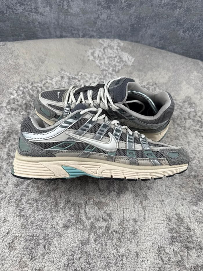 Nike P-6000 Running - Flat Pewter - Grey & Beige & Green - photo numéro 6