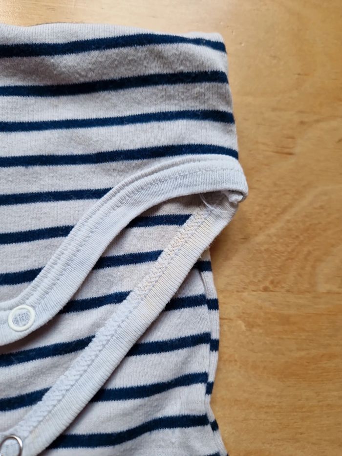 Lot 3 bodies marinière 6M - photo numéro 6