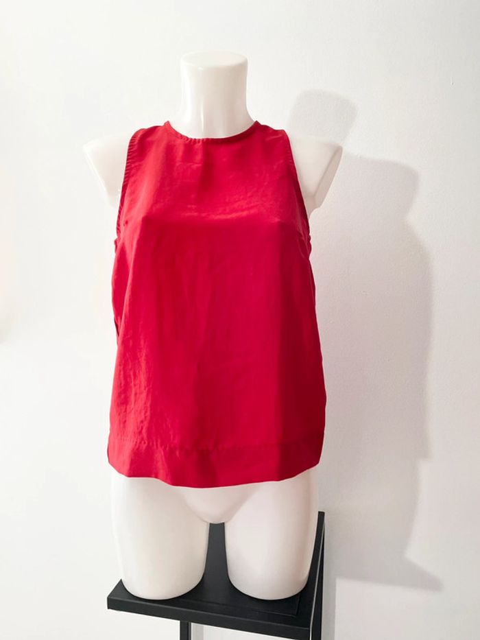 Blouse rouge stradivarius - photo numéro 5