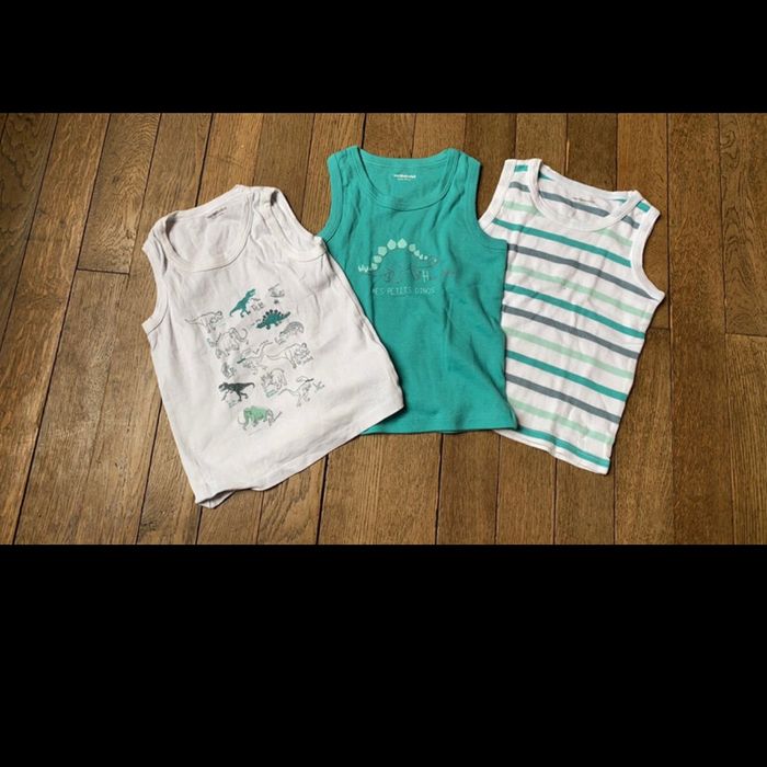 Lot de 3 maillots de corps vertbaudet