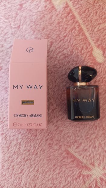 Miniature eau de parfum my way Armani 