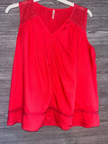 Top debardeur icode by ikks taille L Tbe  Fuschia