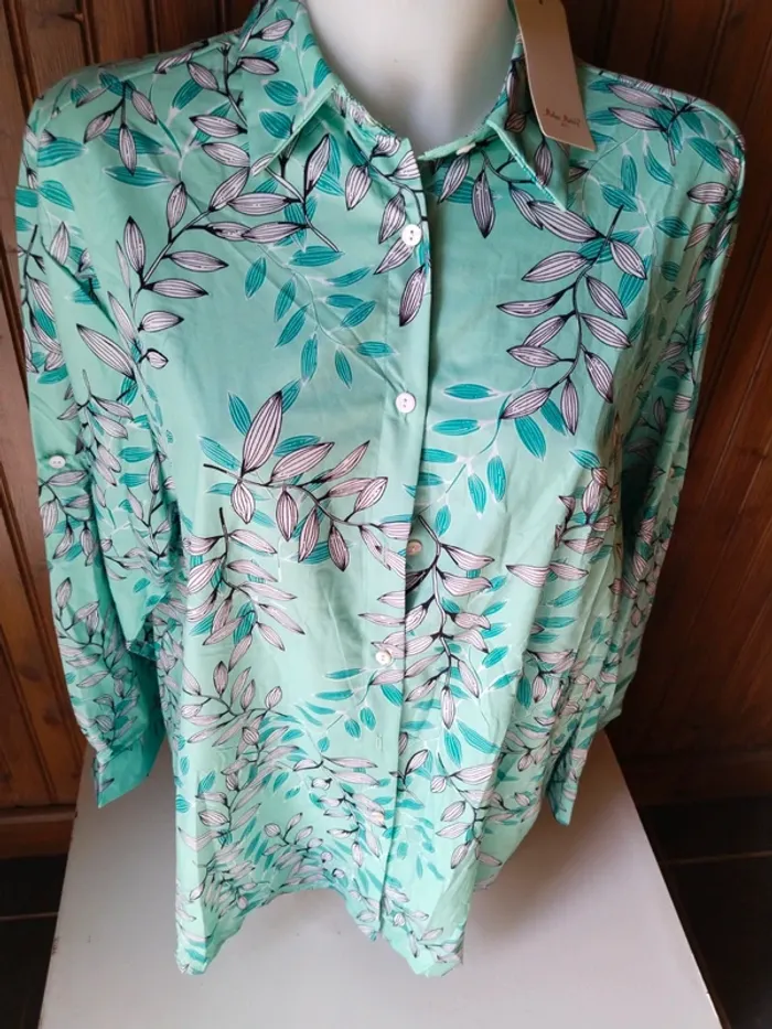 Magnifique blouse tunique femme Melya Melody taille 46/48 neuve - photo numéro 2