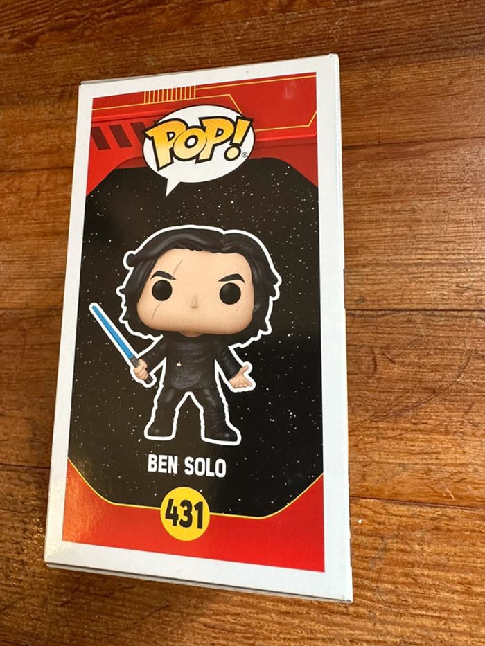 NEUF Figurine Funko Pop Star Wars 431 Ben Solo tête oscillante vinyle - photo numéro 4