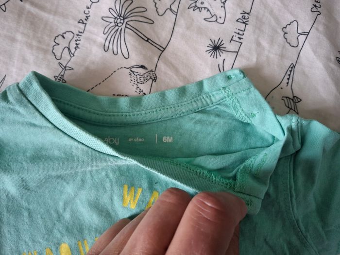 Tee-shirt bébé garçon 6 mois - photo numéro 2