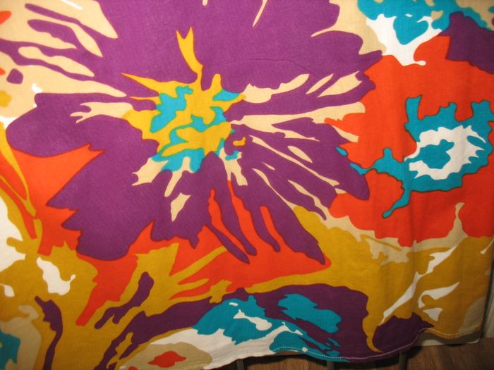 ROBE A BRETELLE BLANCHE AVEC MOTIFS FLEURS "LA REDOUTE" - TAILLE 42 - n°22 - photo numéro 4