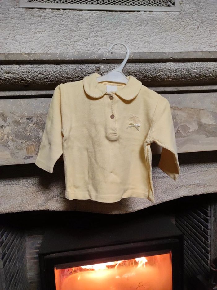 Pull jaune 3ans