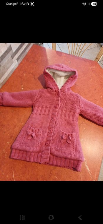 Veste polaire bébé taille 6 mois