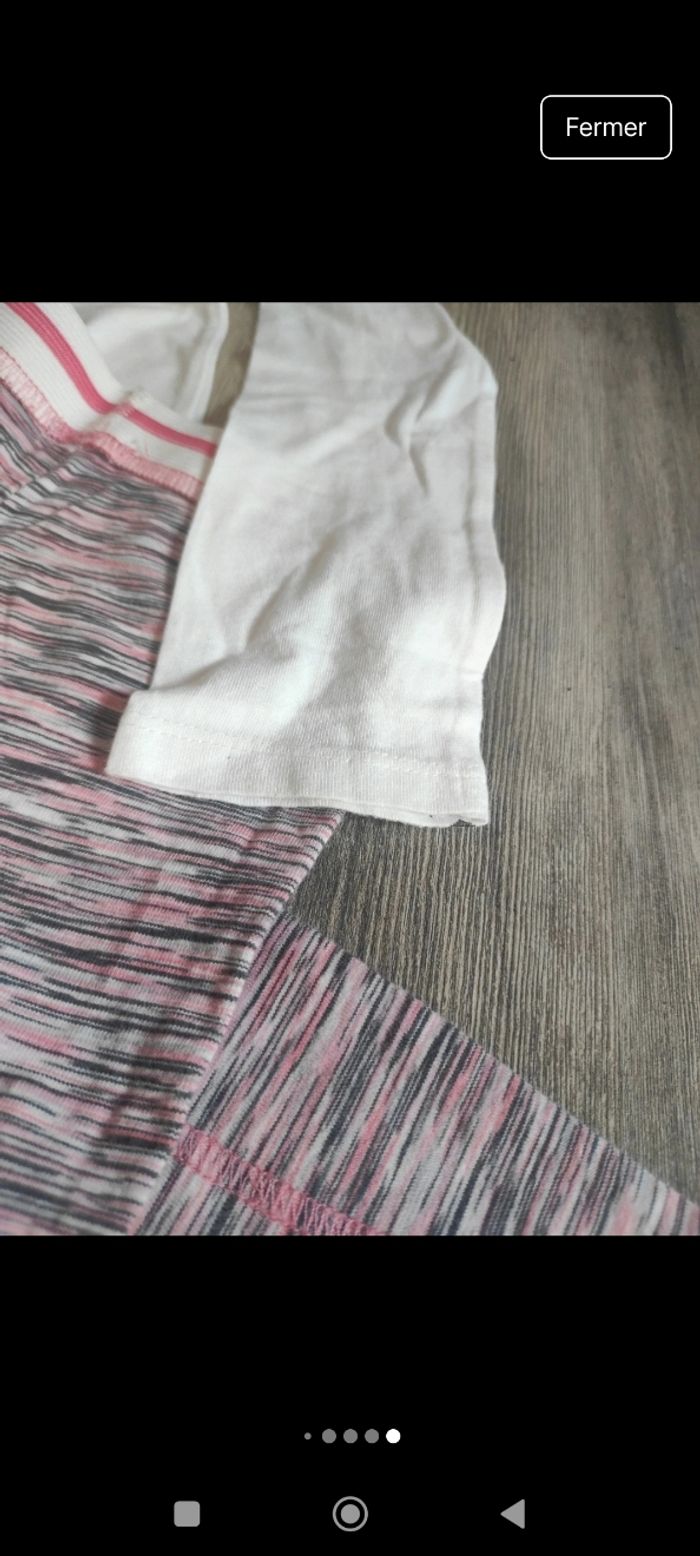 Lott legging et t-shirt manches longues imprimé papilllon - photo numéro 9