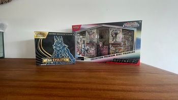 ETB mega Lucario + coffret evolution prismatique ( lire l’annonce )