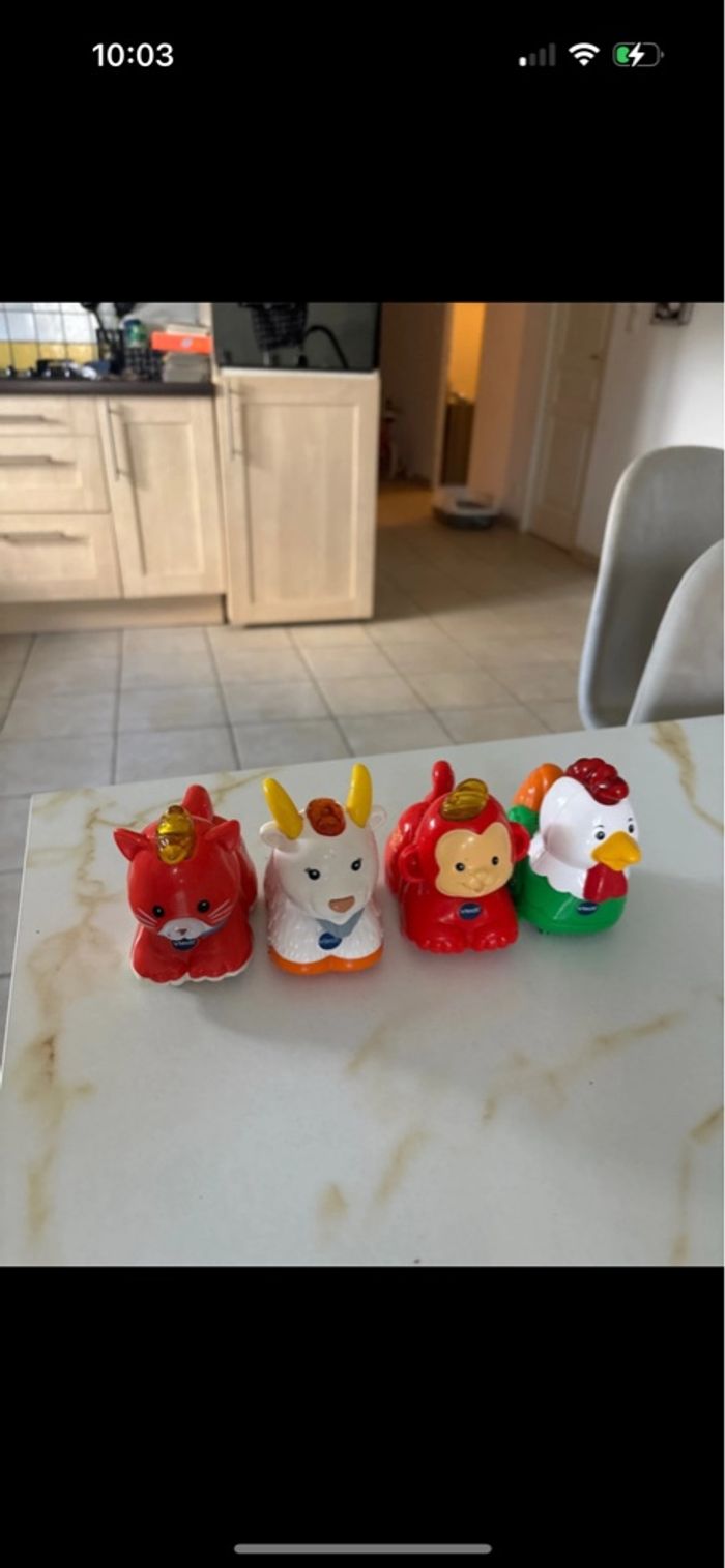 Tut tut animaux lot