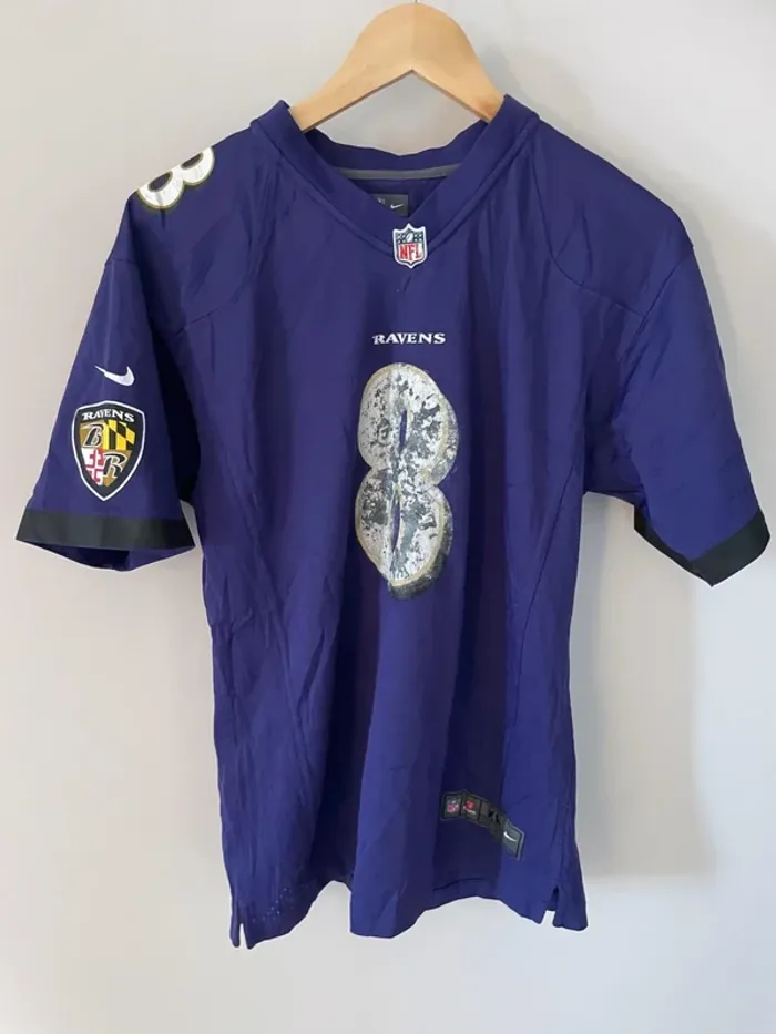 Nike Maillot NFL jersey #8 Jackson Baltimore Ravens 🏈 Mens S