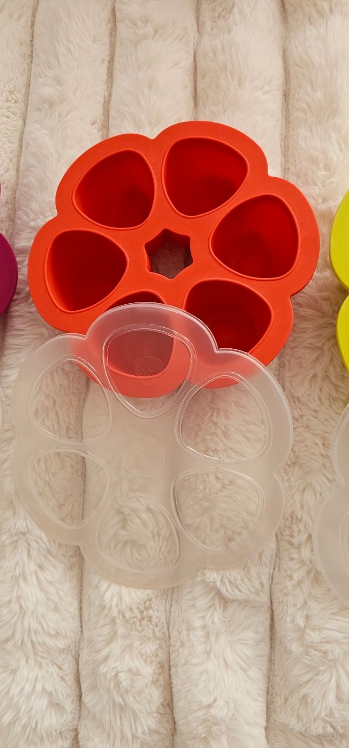 Lot de 3 fleurs 🌸 multiportions BEABA - photo numéro 3