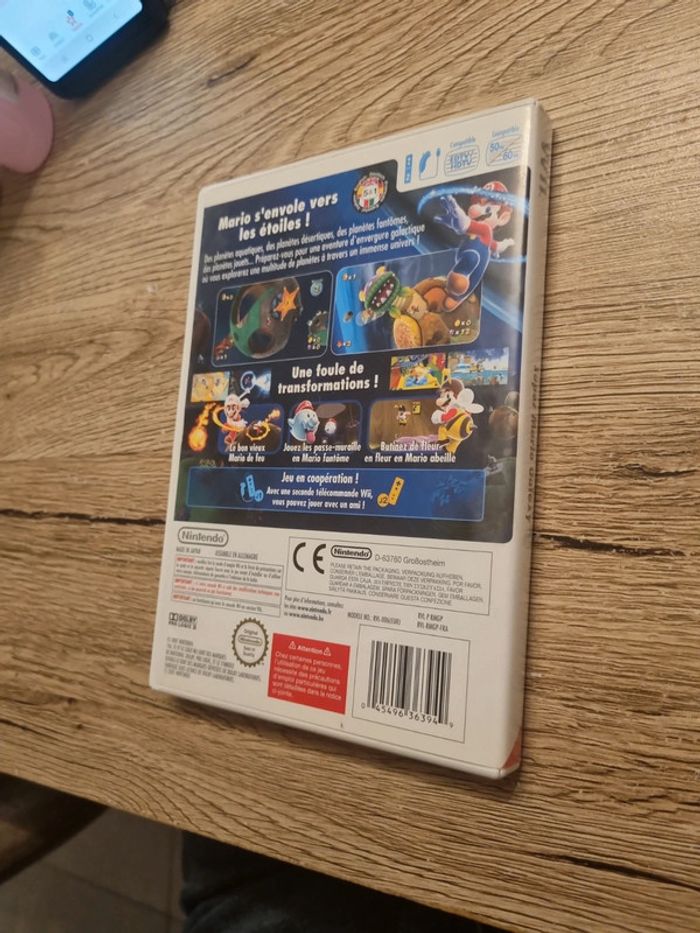 super Mario galaxy nintendo wii - photo numéro 2