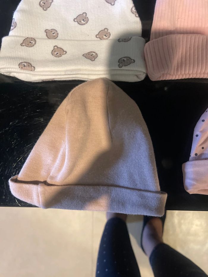 Lot de 6 bonnets nouveau né - photo numéro 7
