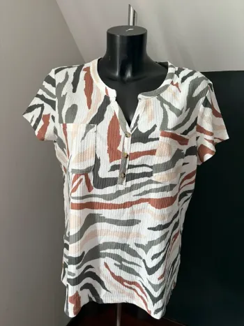 T-shirt zébré Armand Thiery 44